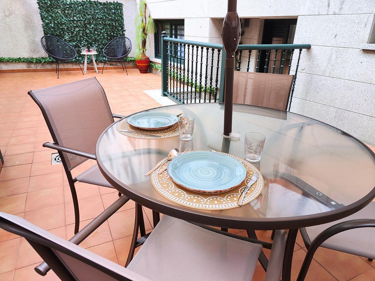Bonito Apto Petfriendly Con Gran Terraza Y Parking Ideal Para Teletrabajar Vigo Exteriér fotografie